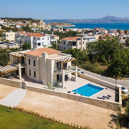 Eudora Luxury Stone Villa Almirida المظهر الخارجي الصورة