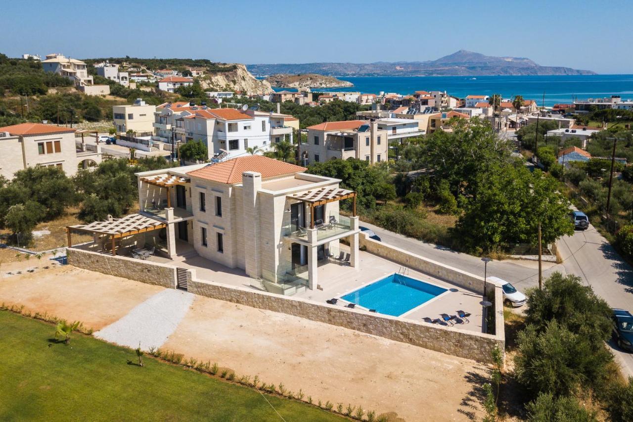 Eudora Luxury Stone Villa Almirida المظهر الخارجي الصورة