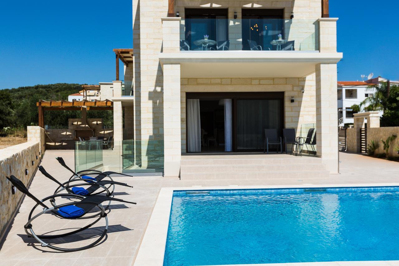 Eudora Luxury Stone Villa Almirida المظهر الخارجي الصورة