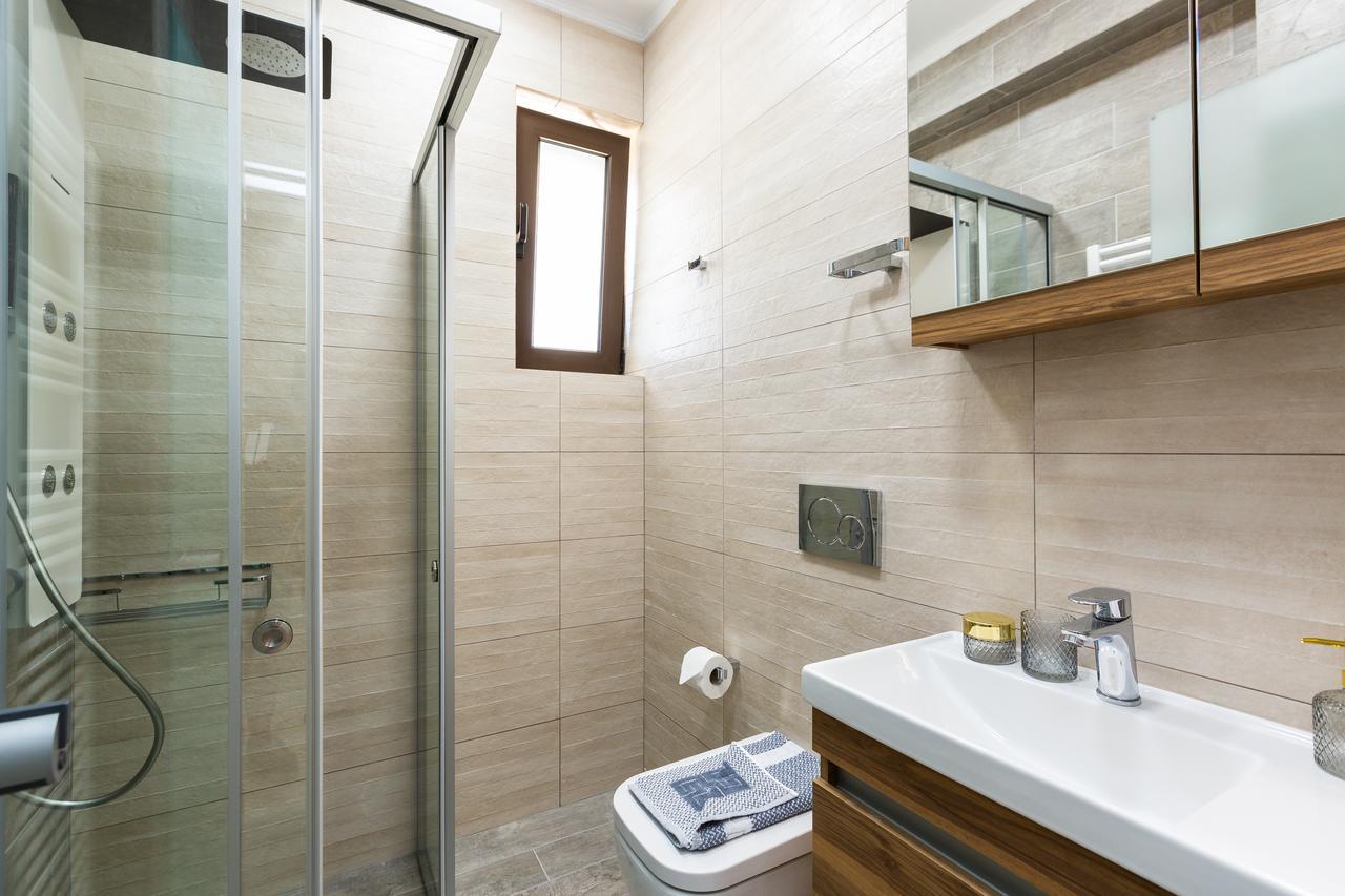 Eudora Luxury Stone Villa Almirida المظهر الخارجي الصورة