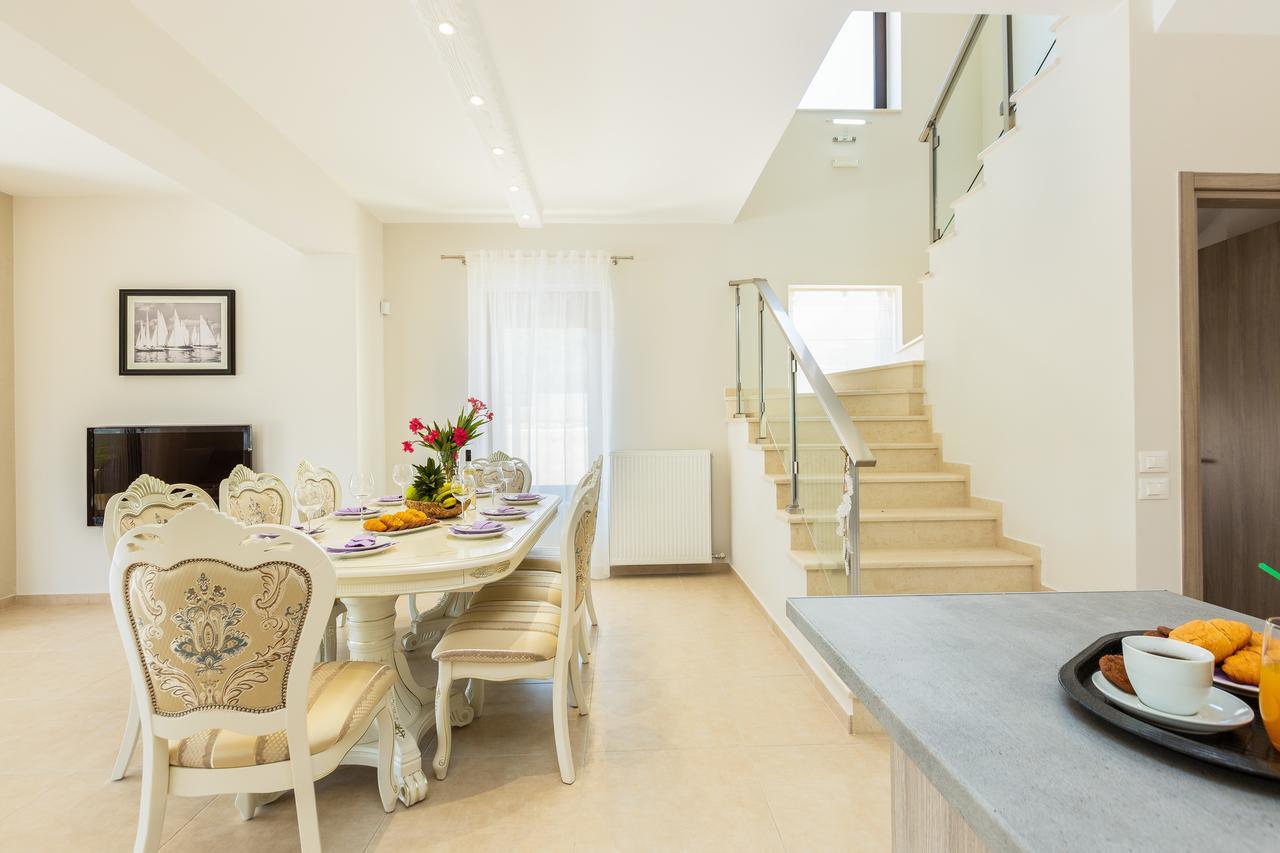 Eudora Luxury Stone Villa Almirida المظهر الخارجي الصورة