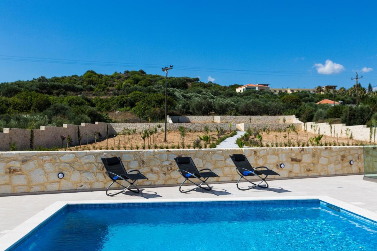 Eudora Luxury Stone Villa Almirida المظهر الخارجي الصورة