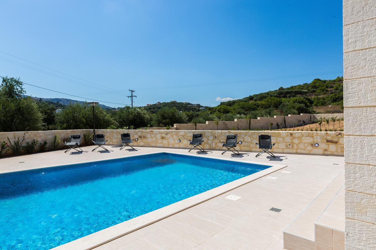 Eudora Luxury Stone Villa Almirida المظهر الخارجي الصورة