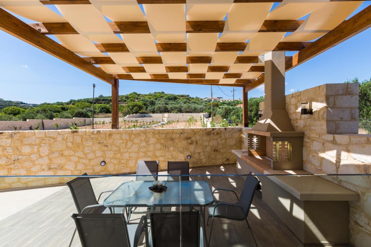 Eudora Luxury Stone Villa Almirida المظهر الخارجي الصورة