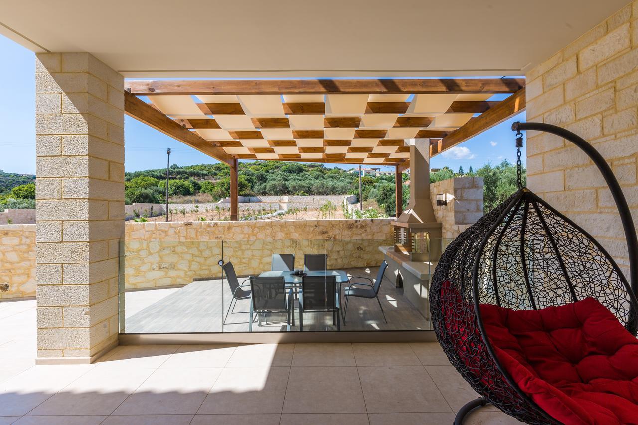 Eudora Luxury Stone Villa Almirida المظهر الخارجي الصورة