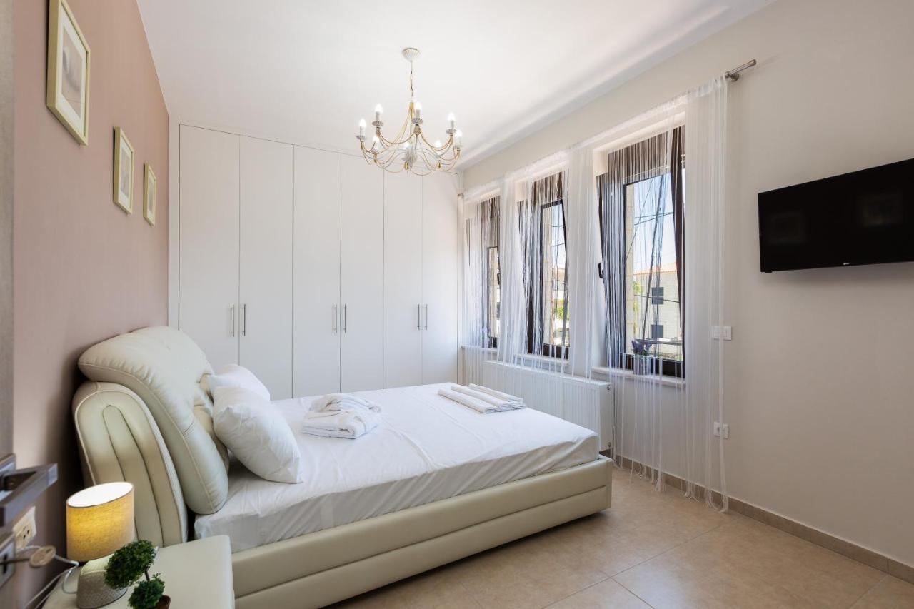Eudora Luxury Stone Villa Almirida المظهر الخارجي الصورة