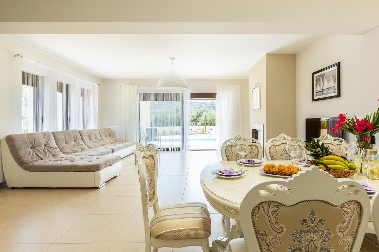 Eudora Luxury Stone Villa Almirida المظهر الخارجي الصورة