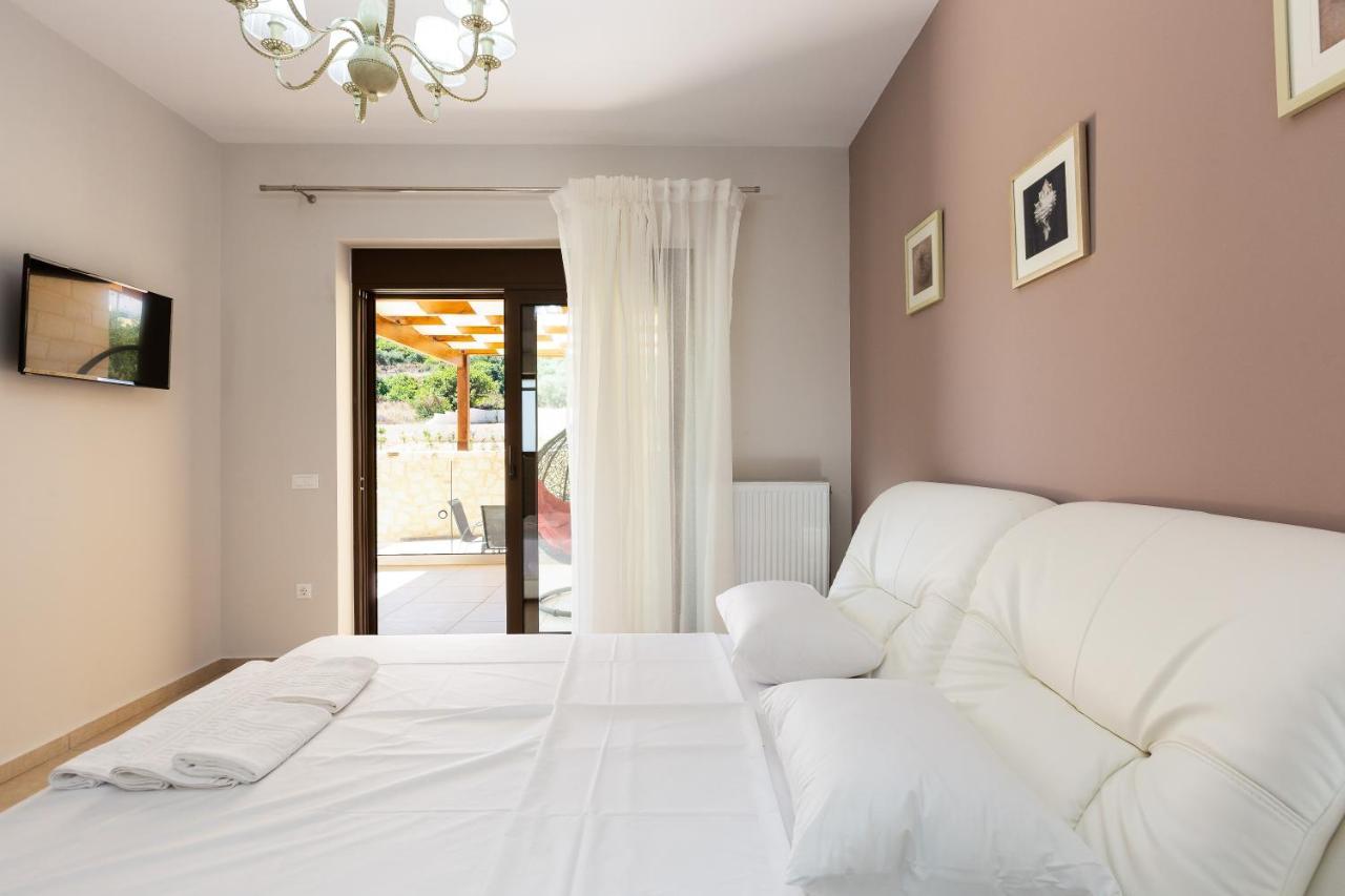 Eudora Luxury Stone Villa Almirida المظهر الخارجي الصورة
