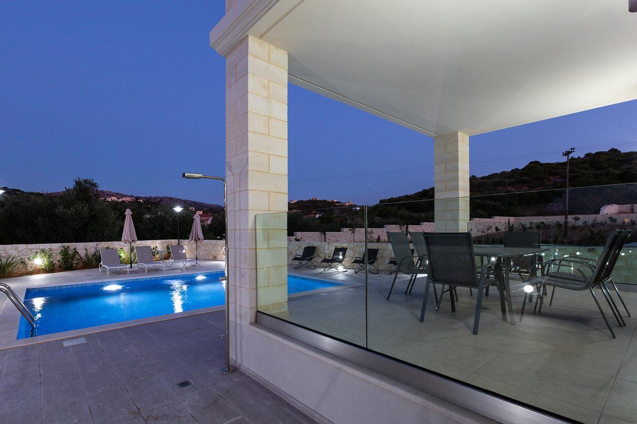 Eudora Luxury Stone Villa Almirida المظهر الخارجي الصورة